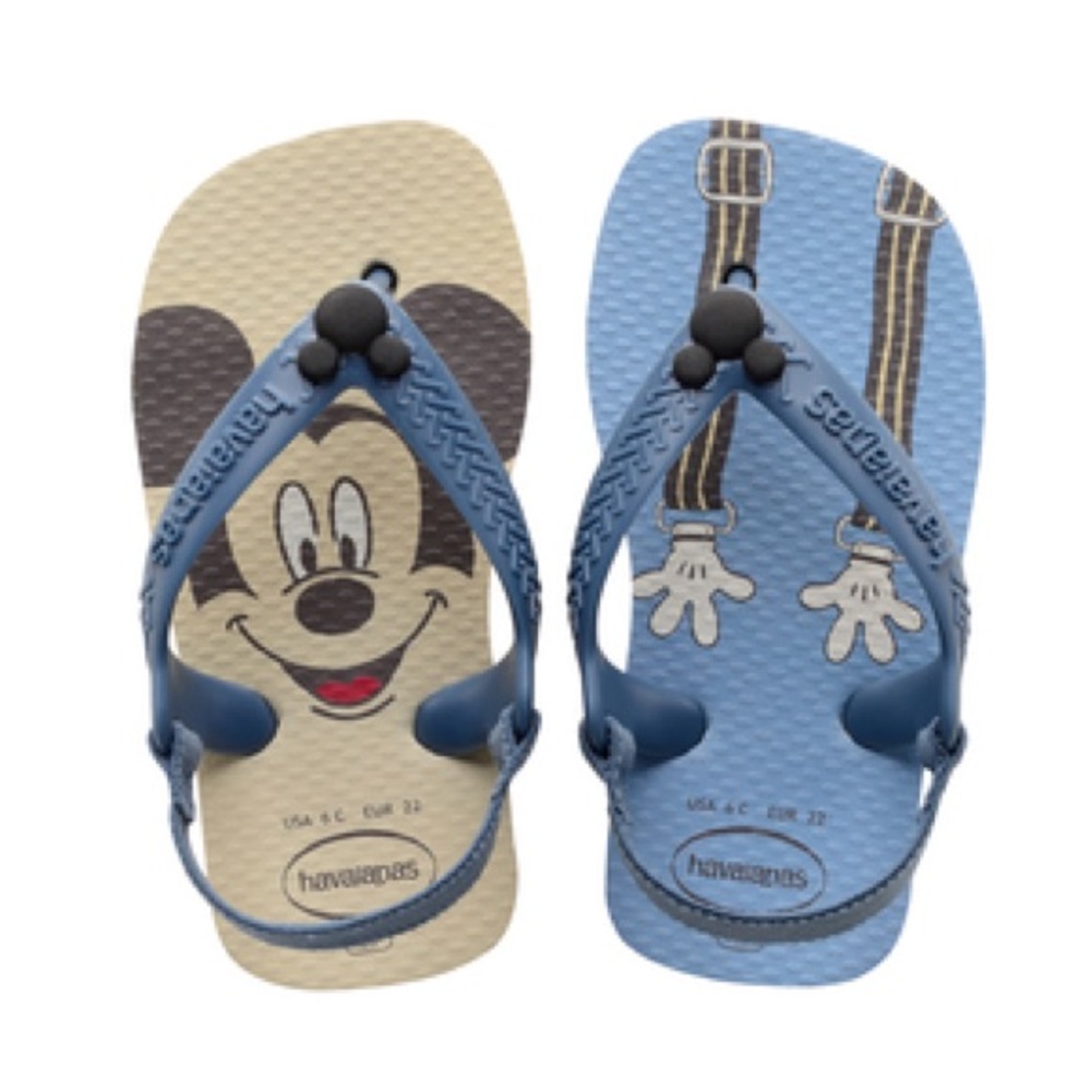 SOLD Havaianas Baby Disney Classics Flip Flops